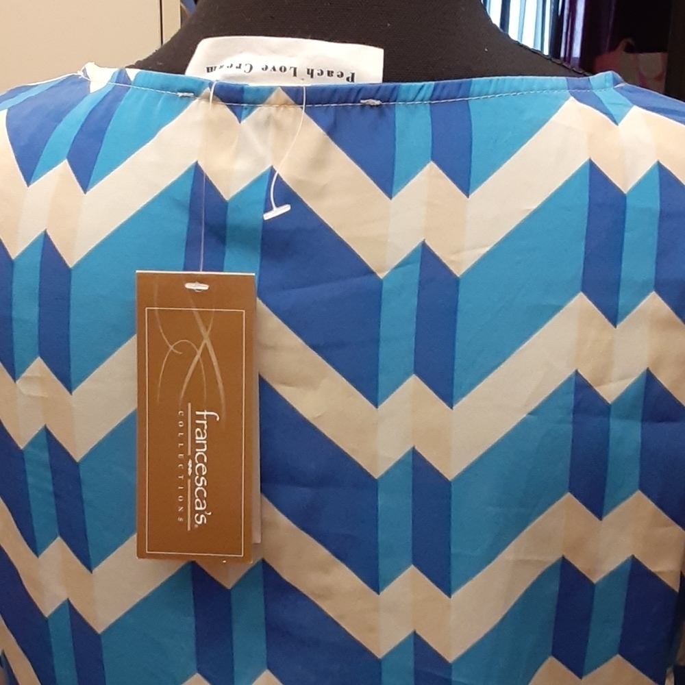 *HP*🎉🥂SOLD Francesca's Zigzag Dress - Picture 3 of 6